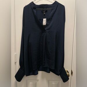 Banana Republic Deep Blue Blouse